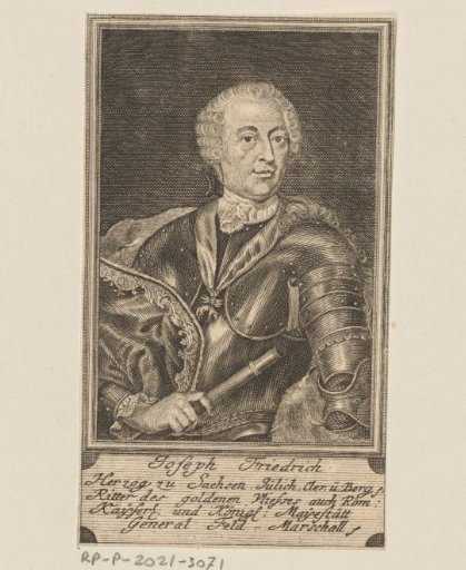 Portrait of Joseph Friedrich of Saxe-Hildburghausen