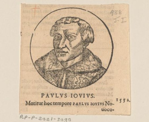 Portrait of Paolo Giovio