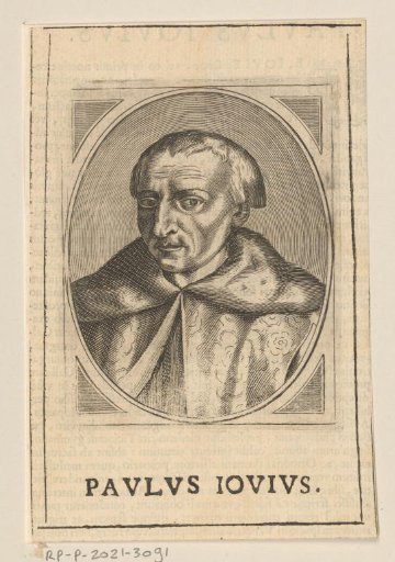 Portrait of Paolo Giovio