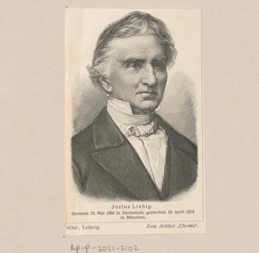 Portrait of Justus von Liebig