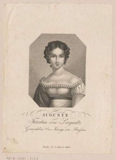 Portrait of Auguste von Harrach, Princess of Liegnitz