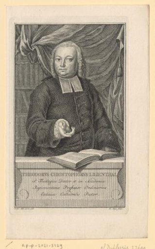 Portrait of Theodor Christoph Lilienthal