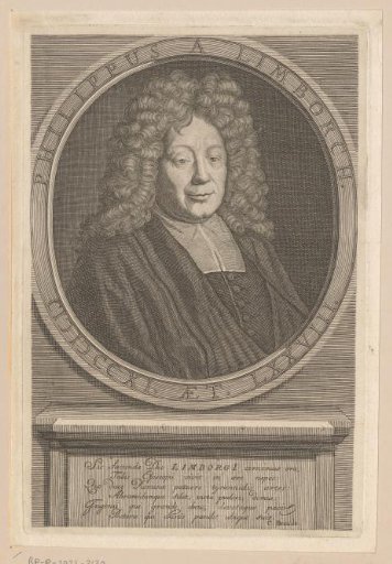 Portrait of Philippus van Limborch at the age of 78