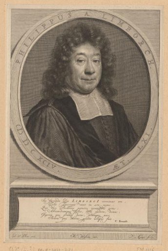 Portrait of Philippus van Limborch at the age of 61