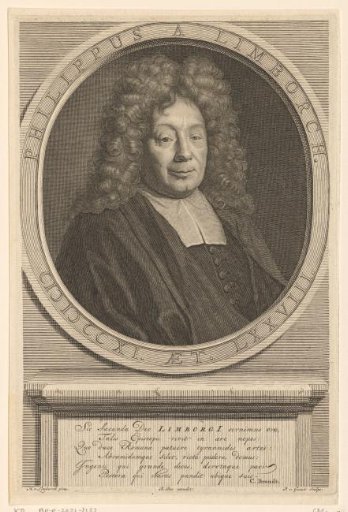 Portrait of Philippus van Limborch at the age of 78