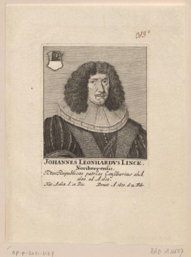 Portrait of Johann Leonhard Linck
