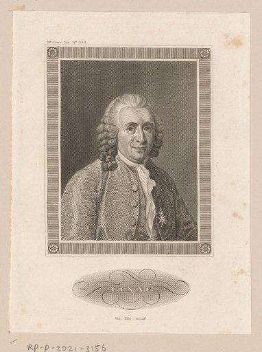 Portrait of Carl Linnaeus