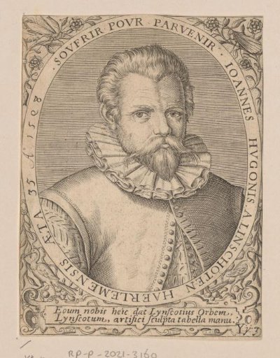 Portrait of Jan Huygen van Linschoten at the Age of 35