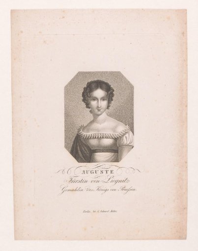 Portrait of Auguste von Liegnitz