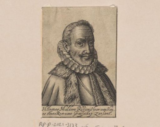Portrait of Jacob van Malderé