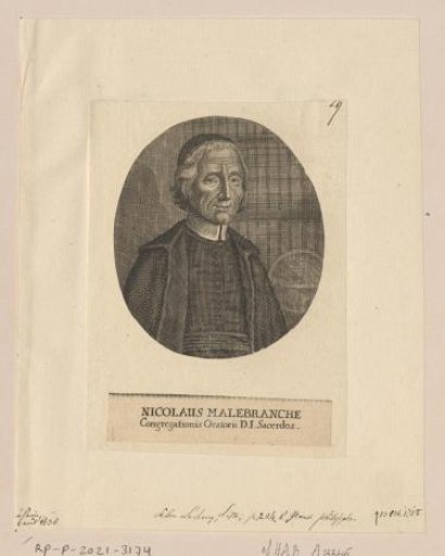 Portrait of Nicolas Malebranche