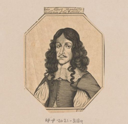 Portrait of Johan Albrecht de Mandelslo