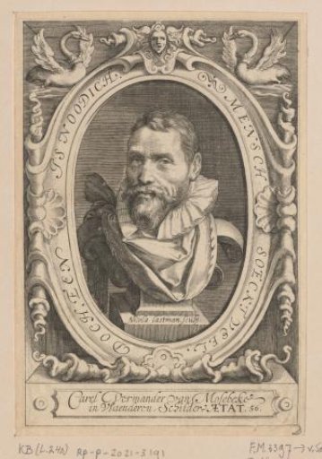 Portrait of Karel van Mander at the age of 56