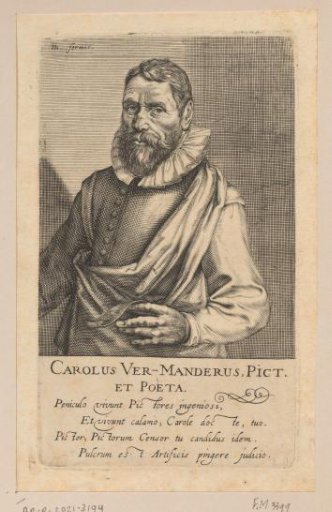 Portrait of Karel van Mander