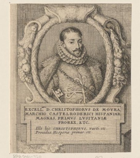 Portrait of Christopher de Moura, Marquis of Castel Rodrigo