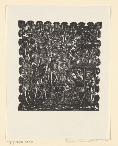 Christmas and New Year's greeting for 1948-1949 by Mansueto Fenini