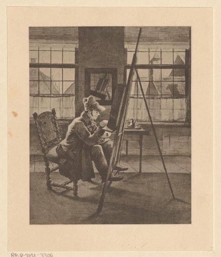 Portrait of Jan Kobell II in His Studio