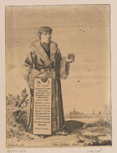 Portrait of Laurens Janszoon Coster