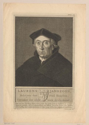 Portrait of Laurens Janszoon Coster