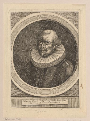 Portrait of Johann Kraus at the age of 50
