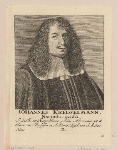 Portrait of Johann Kreiselmann