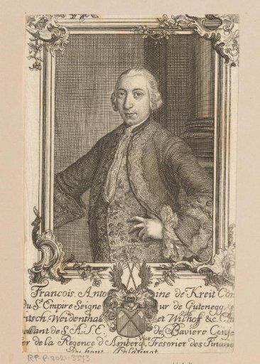 Portrait of Franz Anton von Kreith