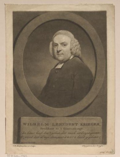 Portrait of Wilhelm Leendert Krieger