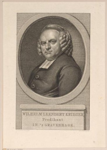 Portrait of Wilhelm Leendert Krieger