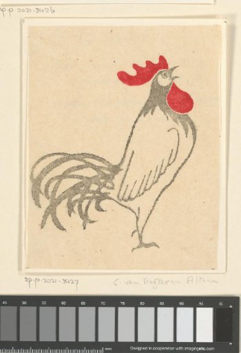New Year's greeting for 1954 from the Van Regteren Altena family
