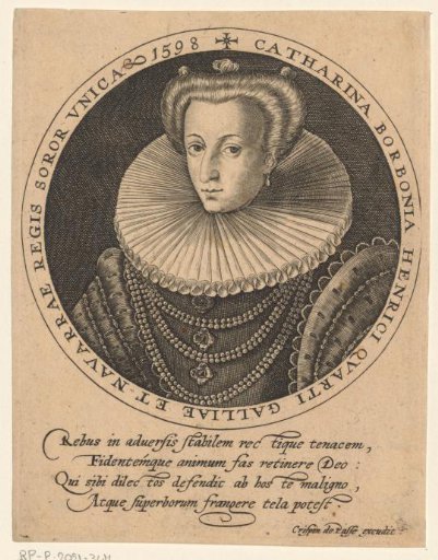 Portrait of Catherine de Bourbon