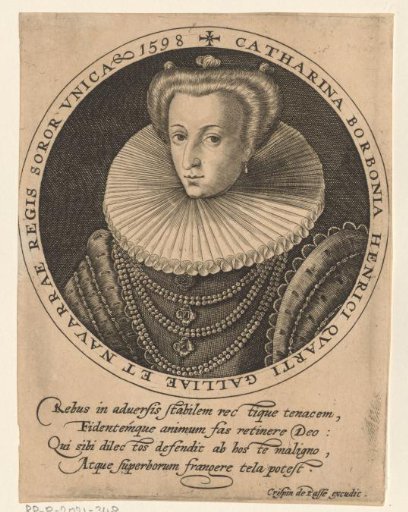 Portrait of Catherine de Bourbon