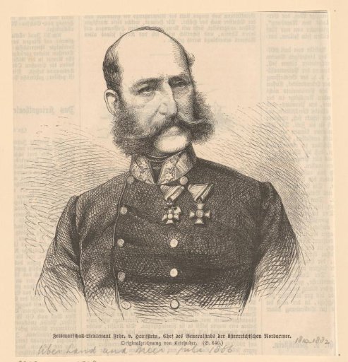 Portrait of Alfred von Henikstein
