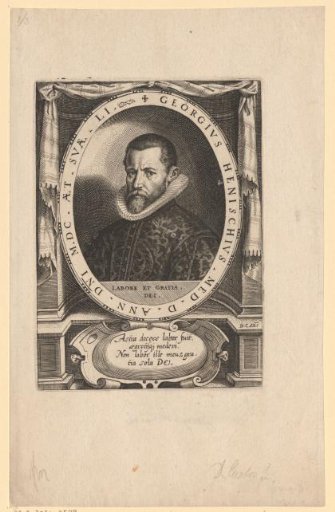 Portrait of Georg Henisch