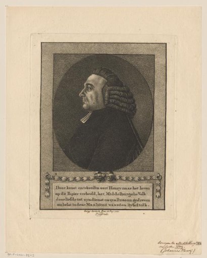 Portrait of Johannes Henry