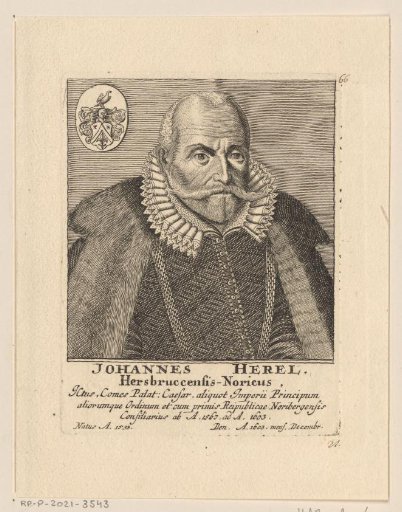 Portrait of Johann Herelius