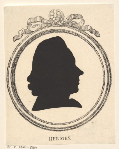 Silhouette Portrait of Johann Timotheus Hermes