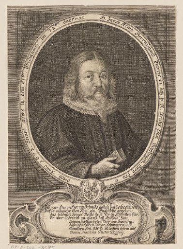 Portrait of Jacob Adam Herrnschmid