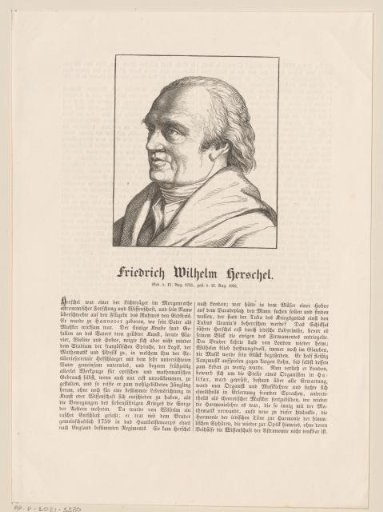 Portrait of Frederick William Herschel
