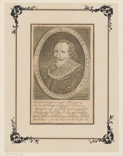 Portrait of Jacob Cats at the age of 58