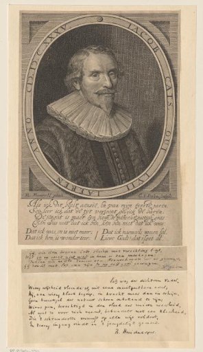 Portrait of Jacob Cats at the age of 57