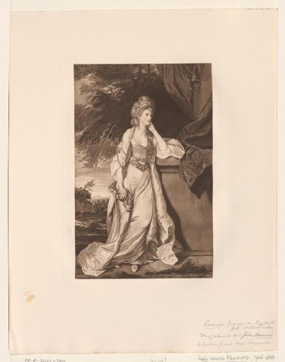 Portrait of Louisa Manners Tollemache
