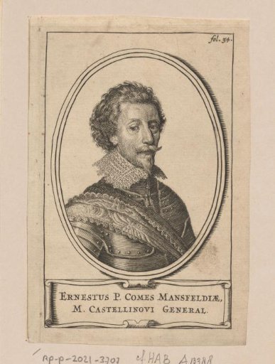 Portrait of Peter Ernst II of Mansfeld