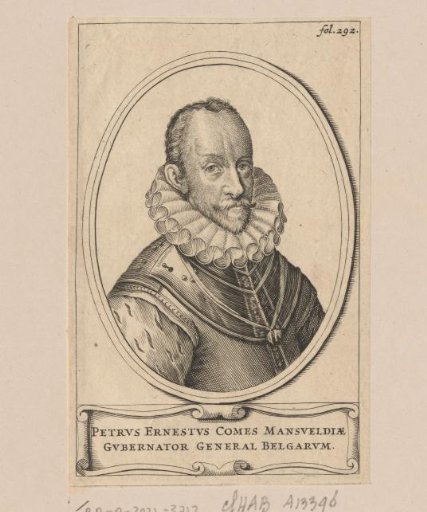 Portrait of Peter Ernst I of Mansfeld