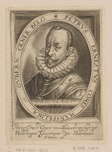 Portrait of Peter Ernst I of Mansfeld