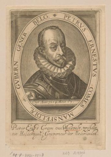 Portrait of Peter Ernst I of Mansfeld