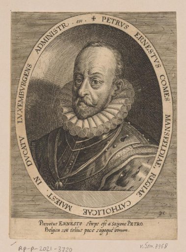 Portrait of Peter Ernst I of Mansfeld