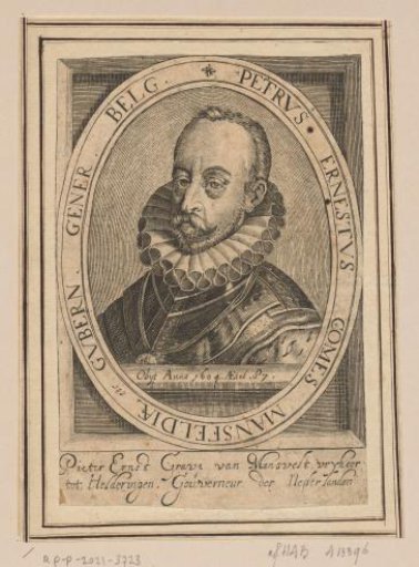 Portrait of Peter Ernst I of Mansfeld