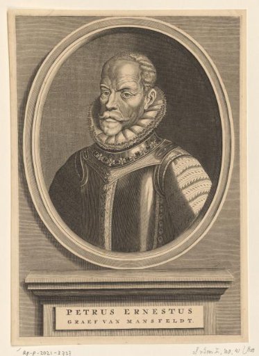 Portrait of Peter Ernst I of Mansfeld