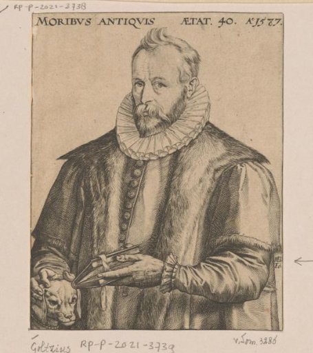 Portrait of Justus Lipsius at the Age of 40
