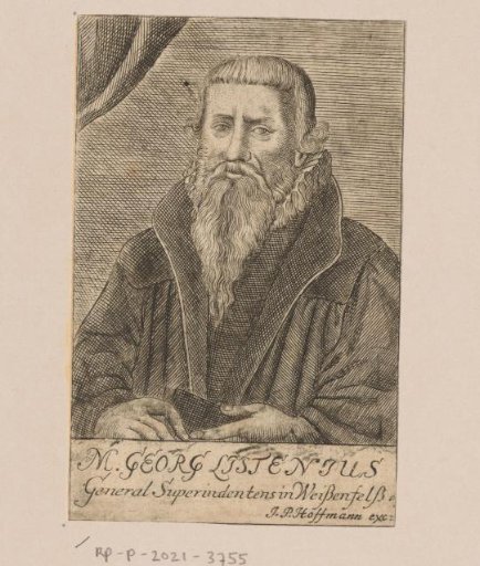 Portrait of Georg Lysthenius